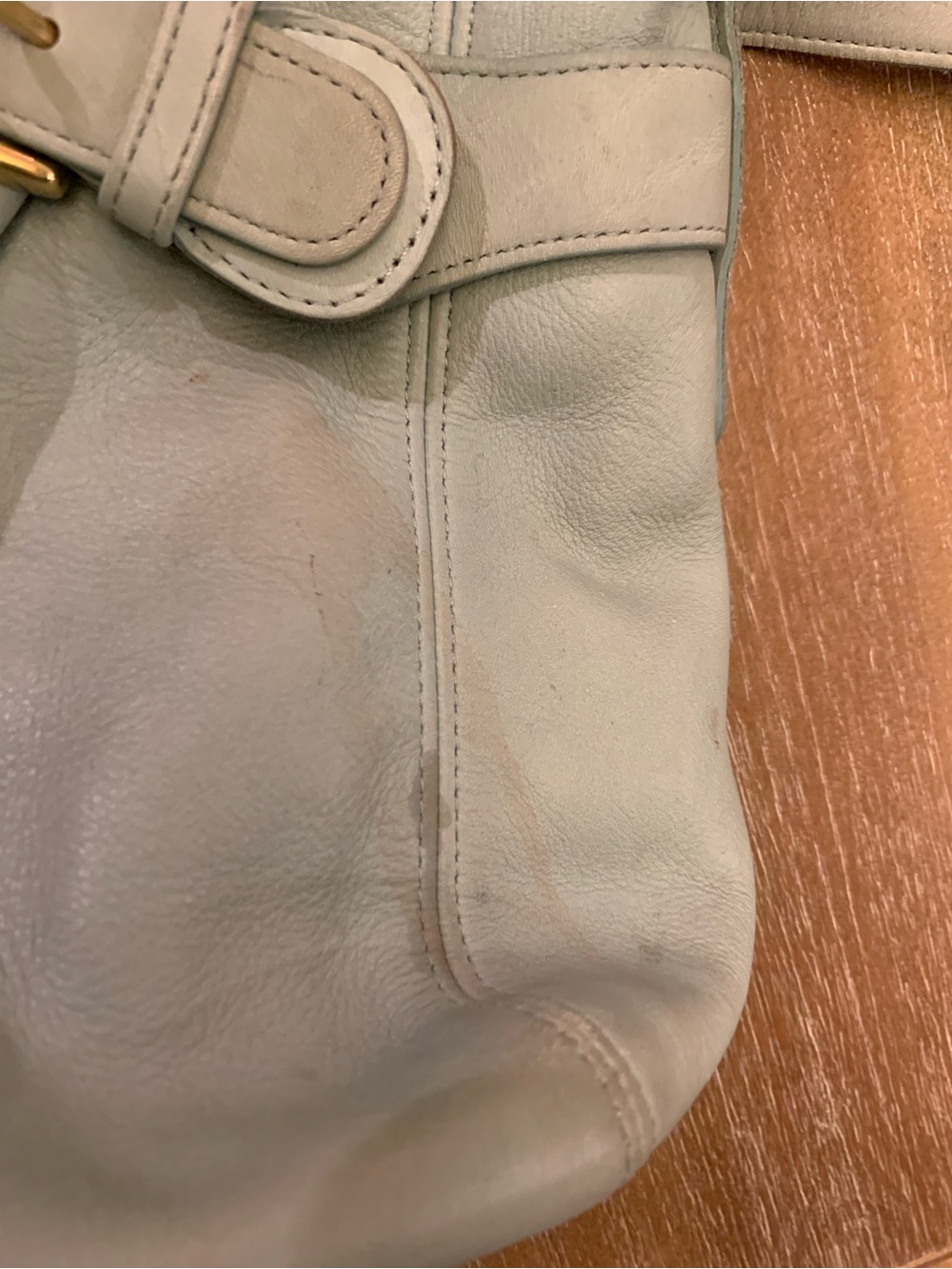 Vintage Coach Mint Green soho belted bucket bag - Picture 15 of 16